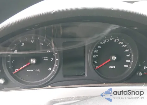 2008 Pontiac G8 z USA, uszkodzony, nr VIN 6G2ER577X8L147780